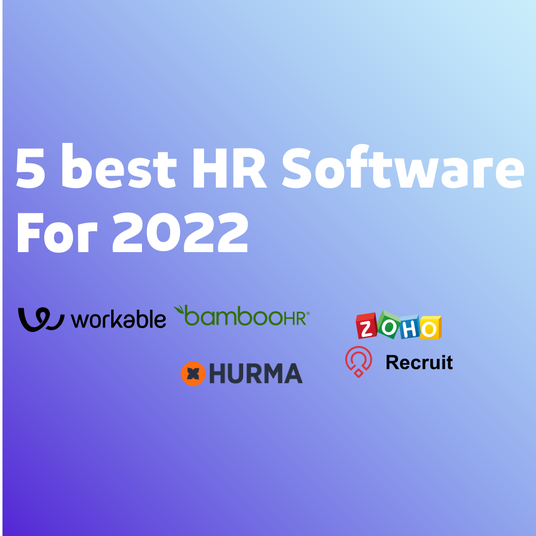 5 best HR Software For 2022
